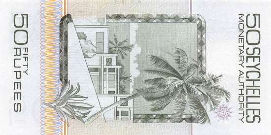 Seychellen p.25 50 Rupees 1979